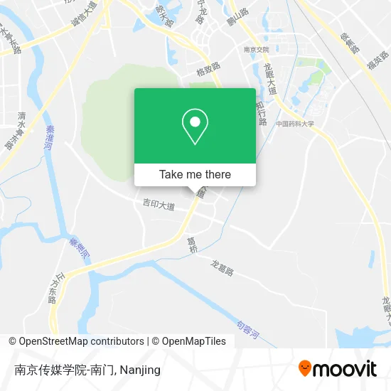 南京传媒学院-南门 map