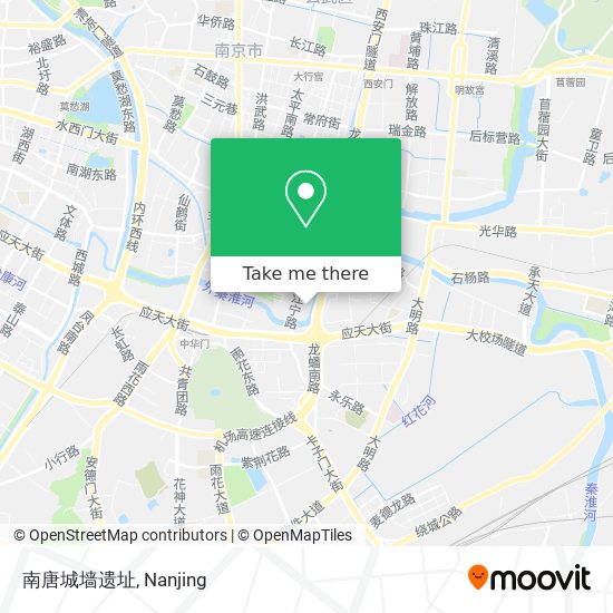 南唐城墙遗址 map