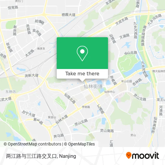 两江路与三江路交叉口 map