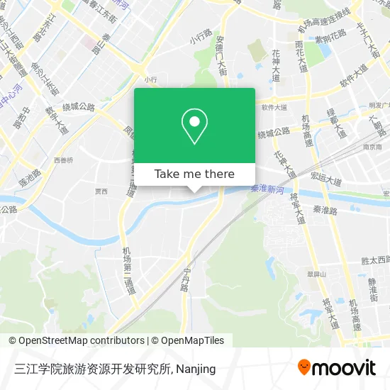 三江学院旅游资源开发研究所 map