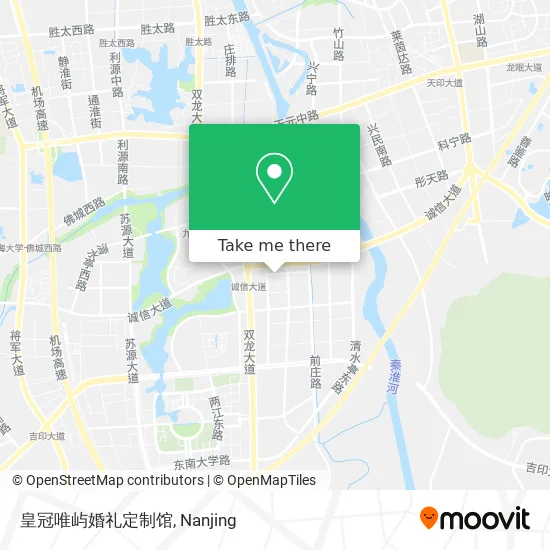 皇冠唯屿婚礼定制馆 map