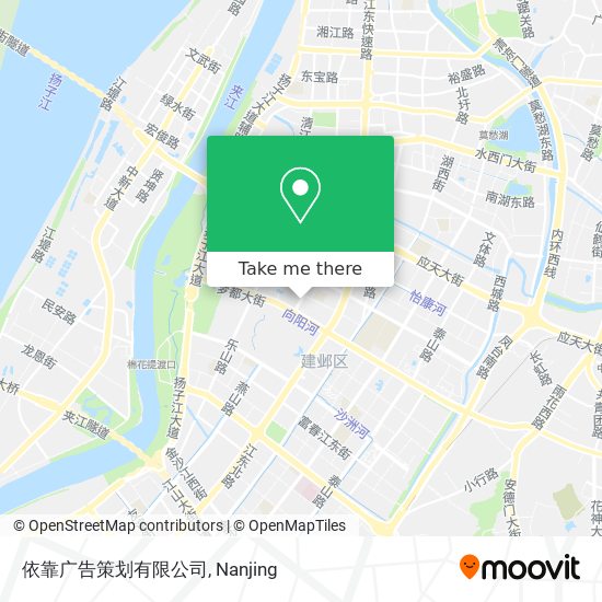 依靠广告策划有限公司 map