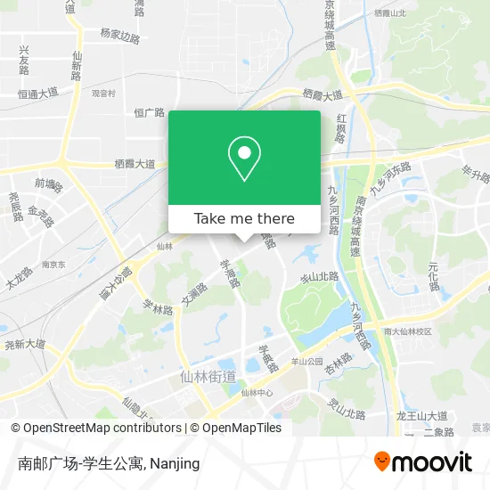 南邮广场-学生公寓 map