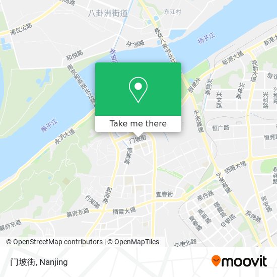 门坡街 map