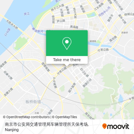 南京市公安局交通管理局车辆管理所天保考场 map