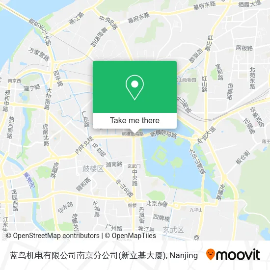 蓝鸟机电有限公司南京分公司(新立基大厦) map