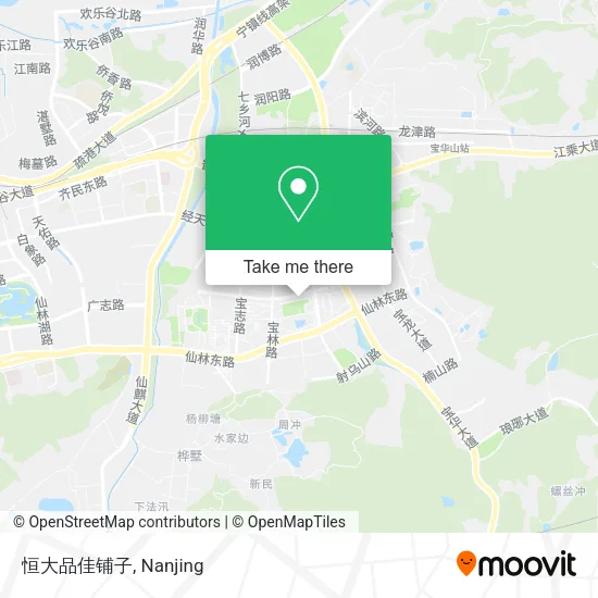 恒大品佳铺子 map