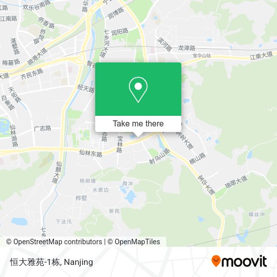 恒大雅苑-1栋 map