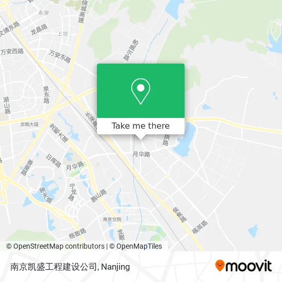 南京凯盛工程建设公司 map