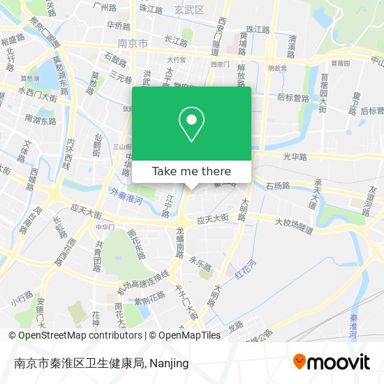 南京市秦淮区卫生健康局 map