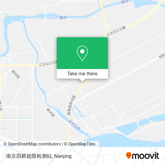 南京四桥超限检测站 map