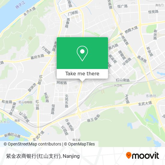 紫金农商银行(红山支行) map
