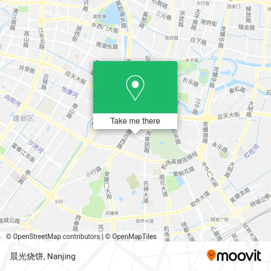 晨光烧饼 map