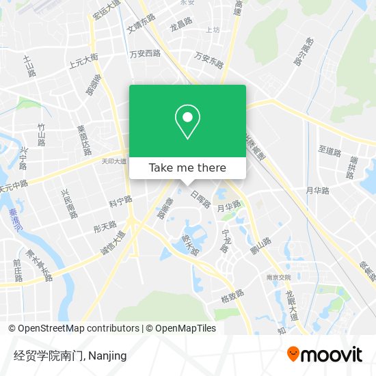 经贸学院南门 map