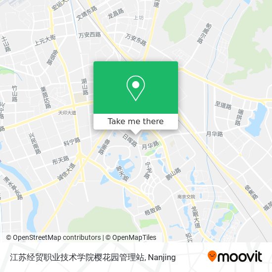 江苏经贸职业技术学院樱花园管理站 map