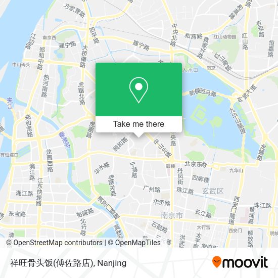 祥旺骨头饭(傅佐路店) map
