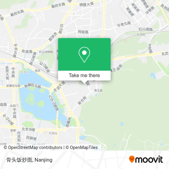 骨头饭炒面 map