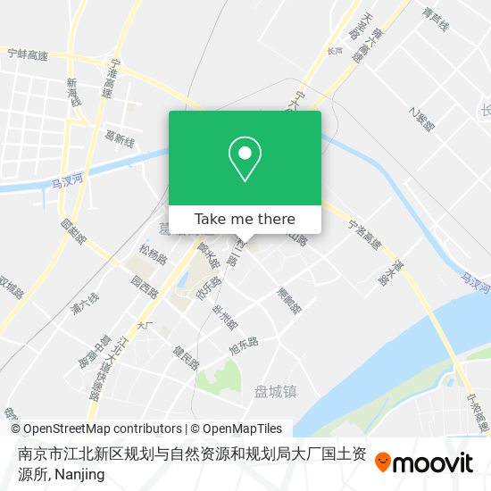 南京市江北新区规划与自然资源和规划局大厂国土资源所 map