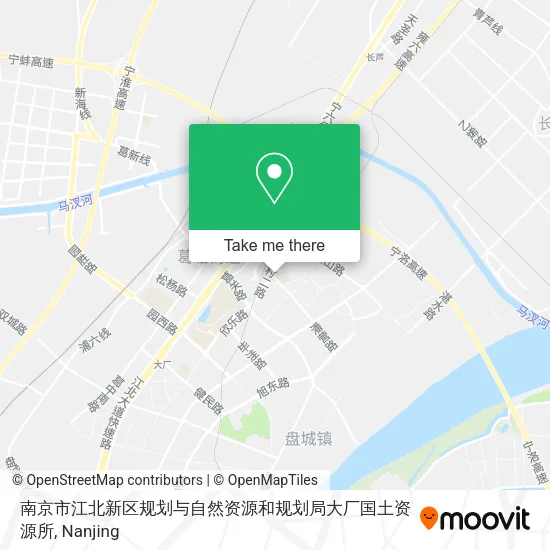 南京市江北新区规划与自然资源和规划局大厂国土资源所 map