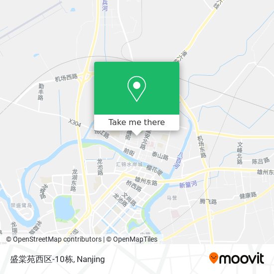 盛棠苑西区-10栋 map