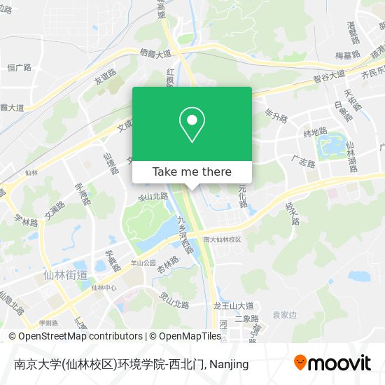 南京大学(仙林校区)环境学院-西北门 map