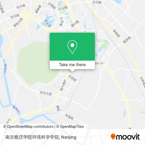 南京晓庄学院环境科学学院 map