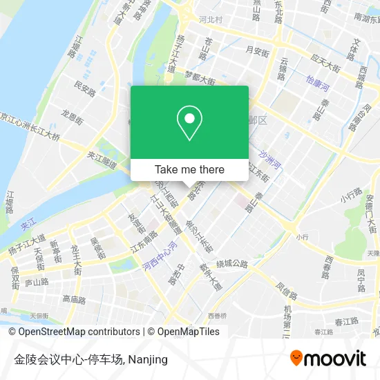 金陵会议中心-停车场 map