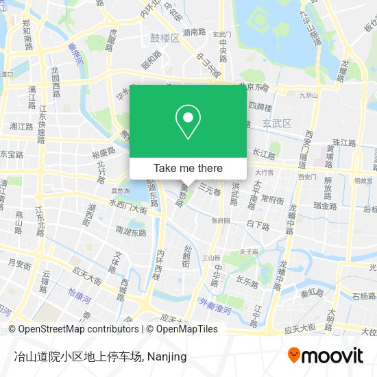冶山道院小区地上停车场 map