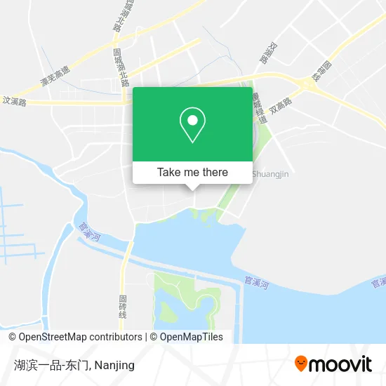 湖滨一品-东门 map