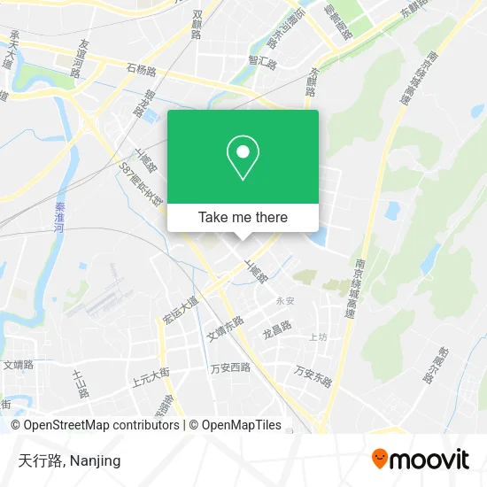 天行路 map