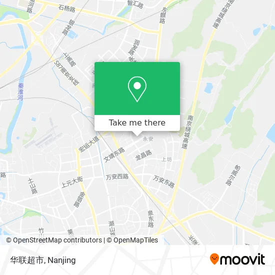 华联超市 map