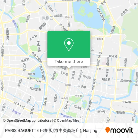 PARIS BAGUETTE 巴黎贝甜(中央商场店) map