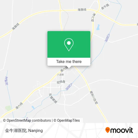 金牛湖医院 map