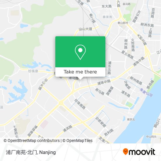 浦厂南苑-北门 map