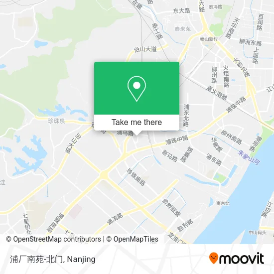 浦厂南苑-北门 map
