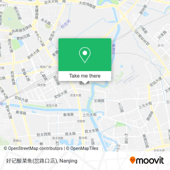 好记酸菜鱼(岔路口店) map