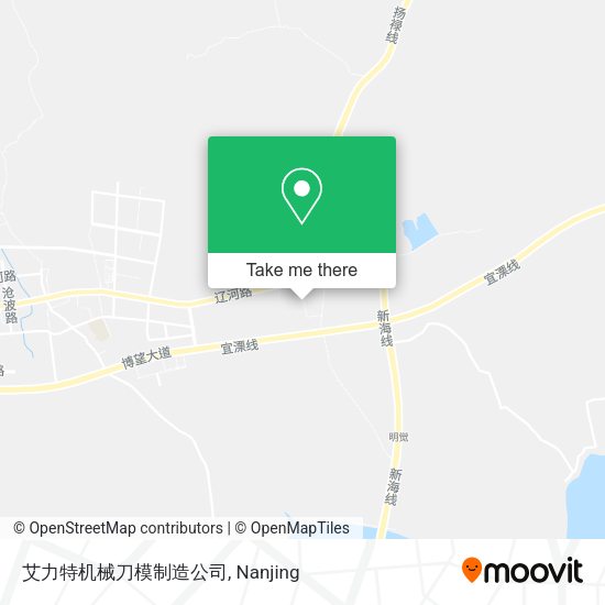 艾力特机械刀模制造公司 map