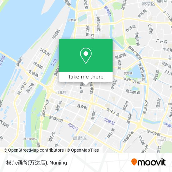 模范领尚(万达店) map