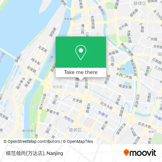 模范领尚(万达店) map