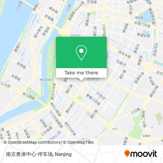 南京奥体中心-停车场 map