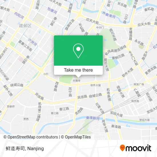 鲜道寿司 map