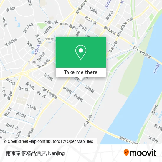 南京泰俪精品酒店 map
