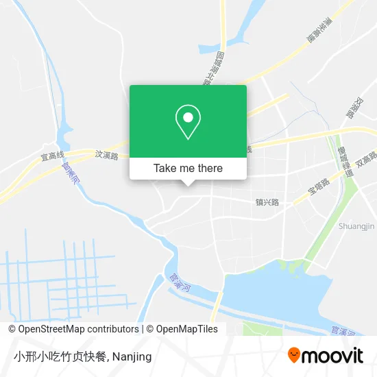小邢小吃竹贞快餐 map