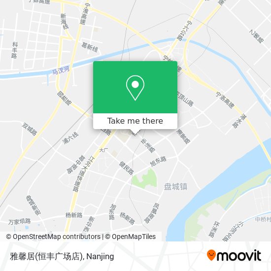 雅馨居(恒丰广场店) map