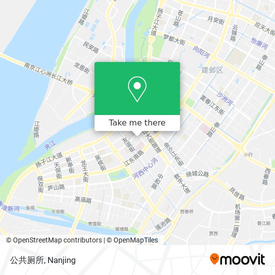 公共厕所 map