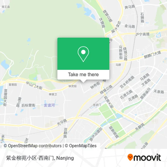 紫金柳苑小区-西南门 map