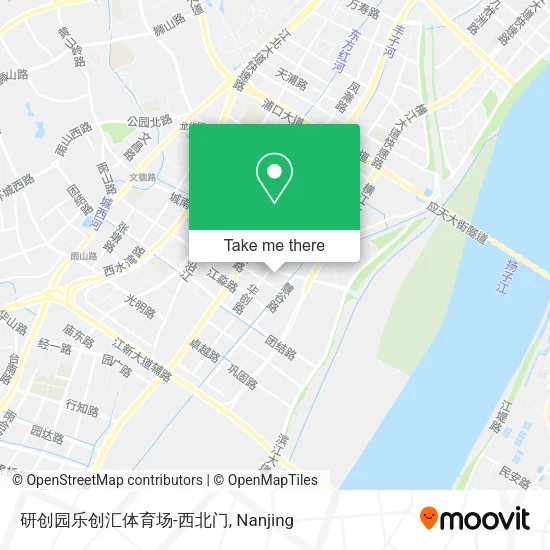 研创园乐创汇体育场-西北门 map
