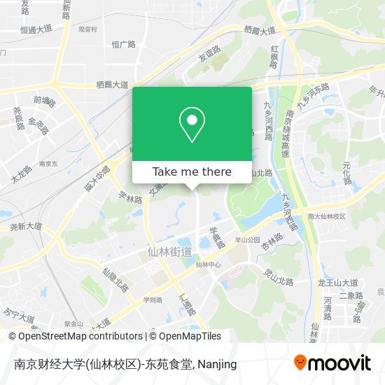 南京财经大学(仙林校区)-东苑食堂 map