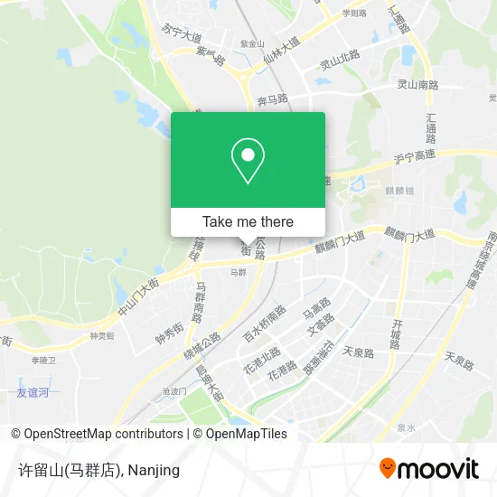 许留山(马群店) map