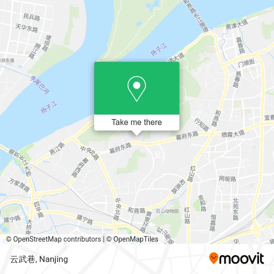 云武巷 map